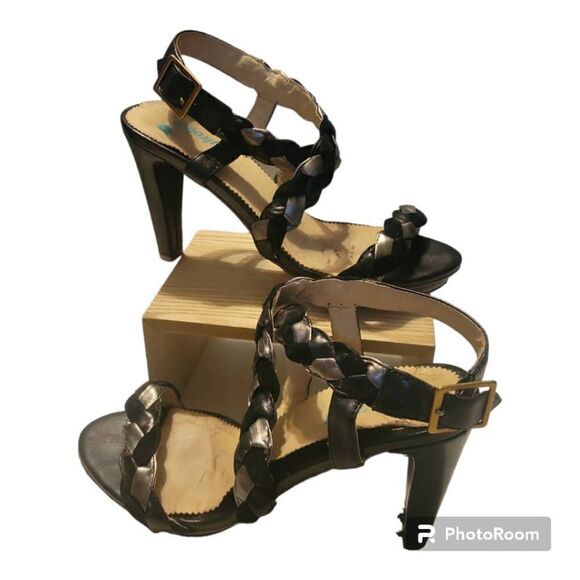 Farylrobin Braided Platform Heel Women's Size 8 - Picture 2 of 8